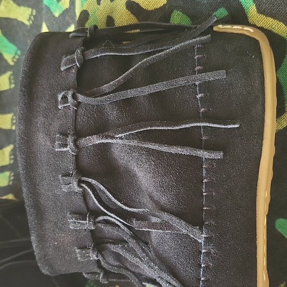 LUCKY BRAND Leather Moccassins - Picture 6 of 8